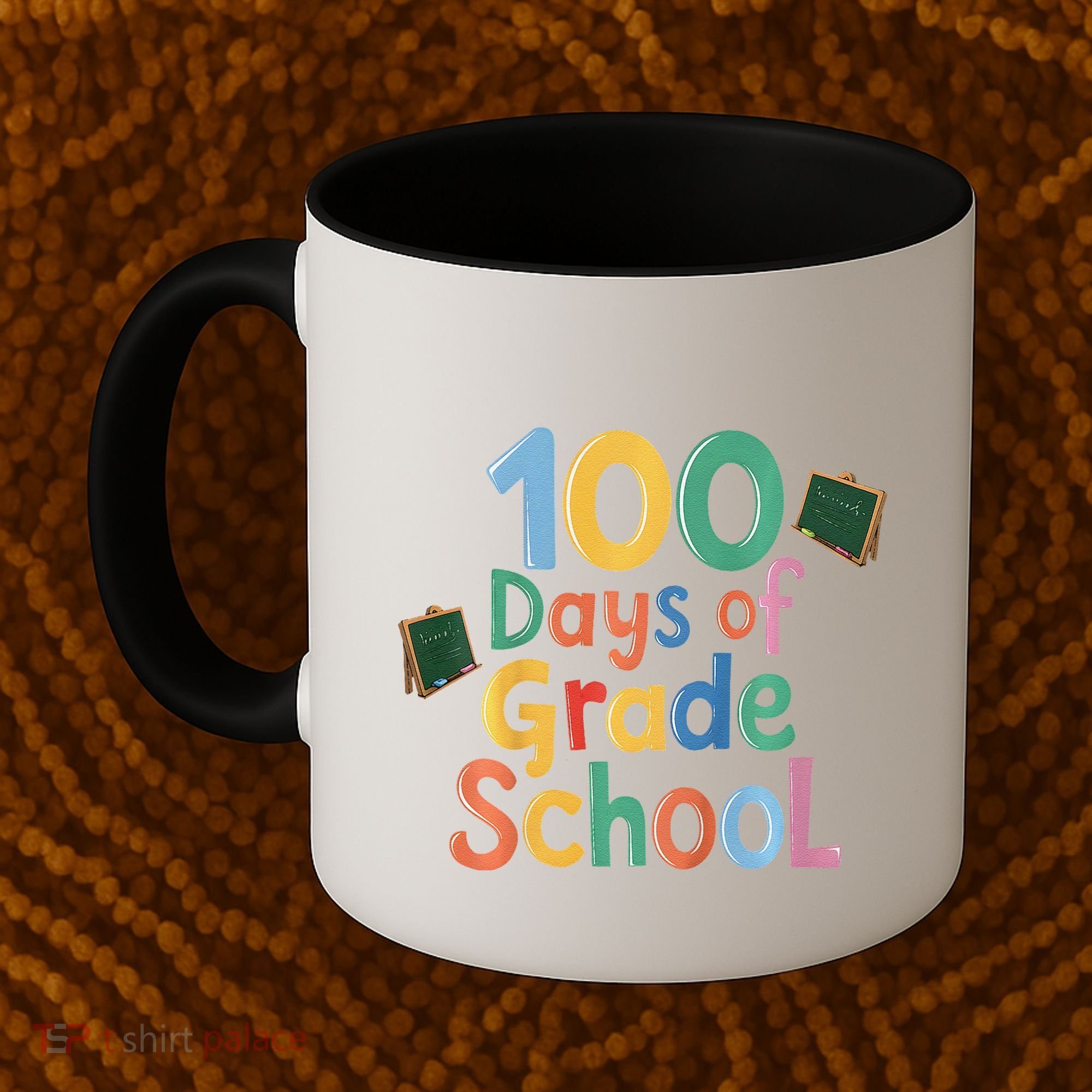 Celebrate 100 Days Of Grade School Funny Coffee Mug