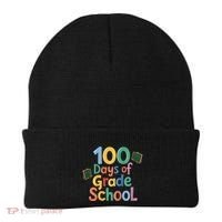 Celebrate 100 Days Of Grade School Funny Beanie thumb 0