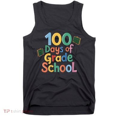 Celebrate 100 Days Of Grade School Funny Tank Top