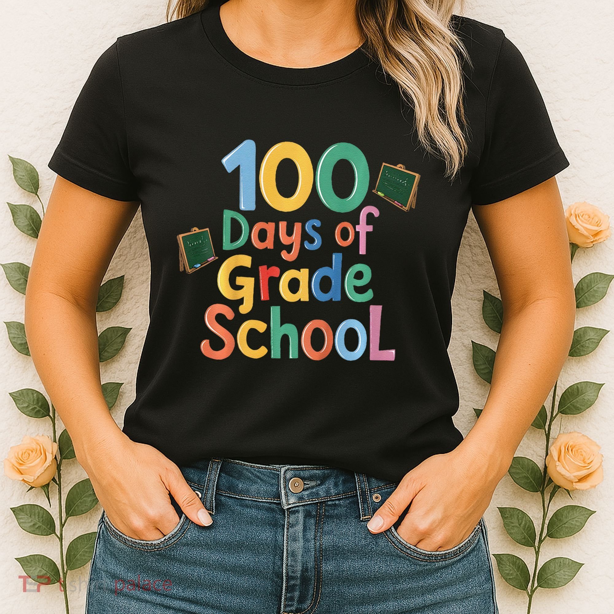 Celebrate 100 Days Of Grade School Funny Women's T-Shirt