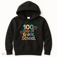 Celebrate 100 Days Of Grade School Funny Kids Hoodie thumb 0