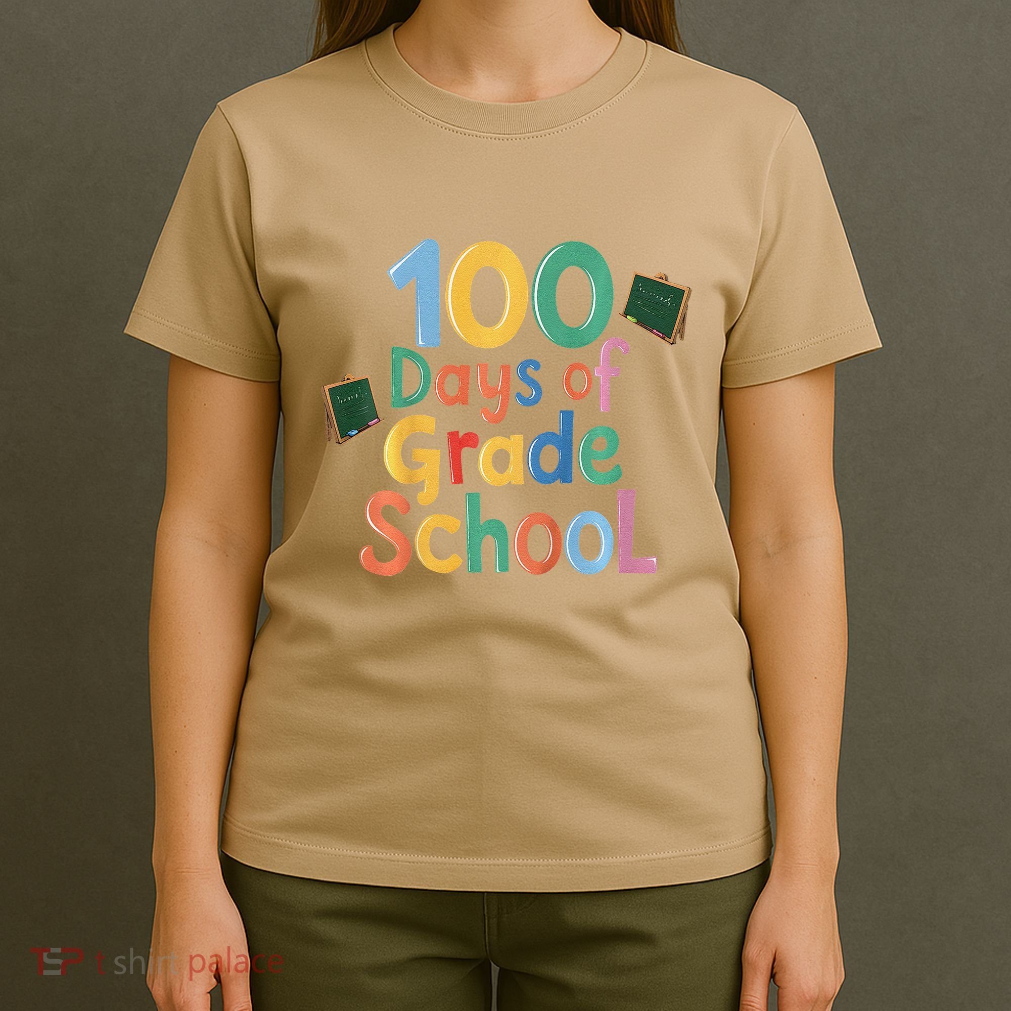 Celebrate 100 Days Of Grade School Funny T-Shirt