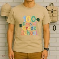 Celebrate 100 Days Of Grade School Funny T-Shirt thumb 6