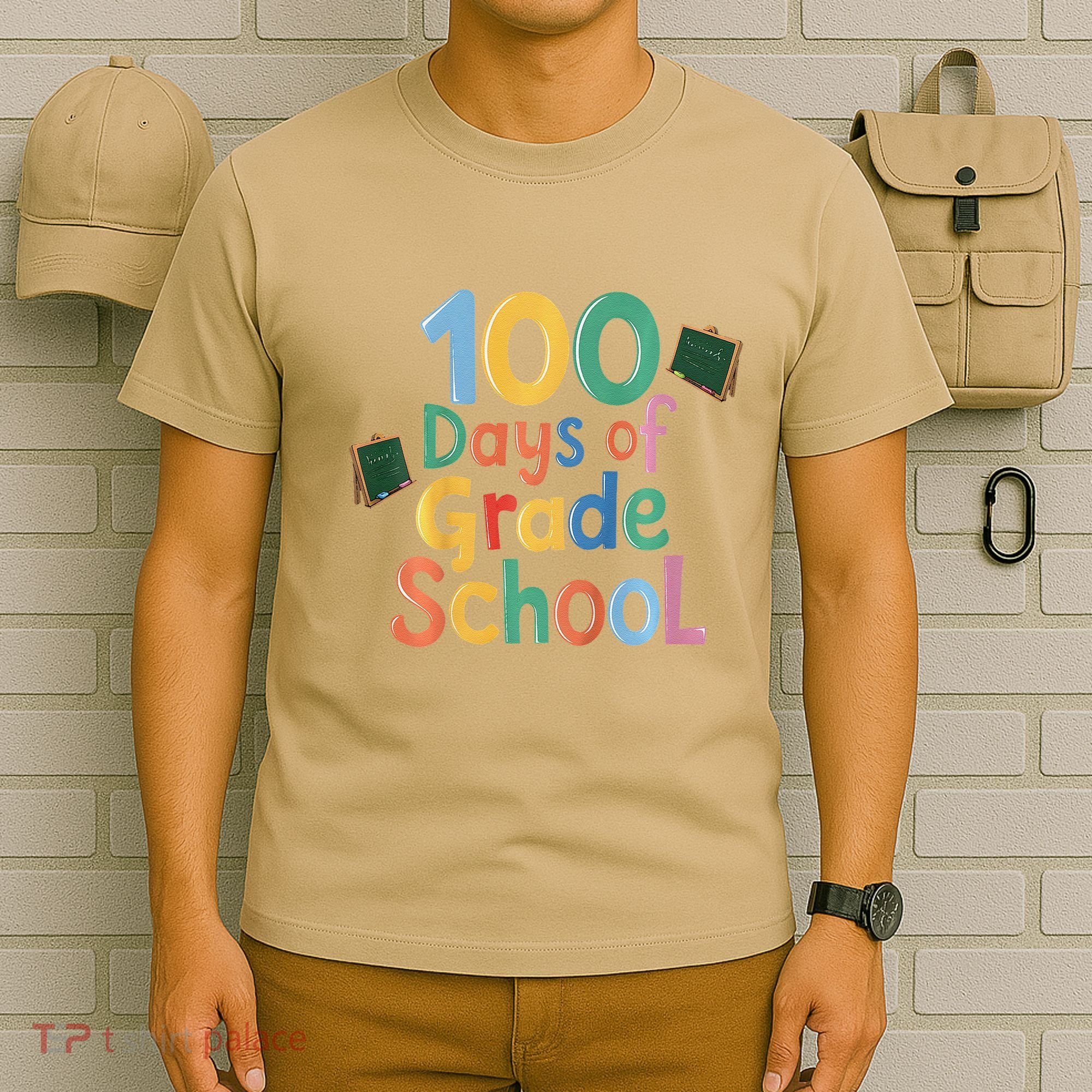 Celebrate 100 Days Of Grade School Funny T-Shirt