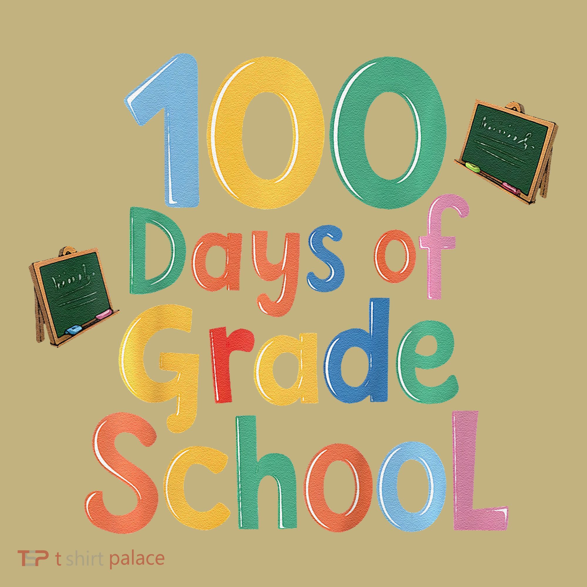 Celebrate 100 Days Of Grade School Funny Polo