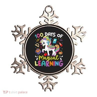Cute 100 Days Of Magical Learning 100th Day School Unicorn Ornament