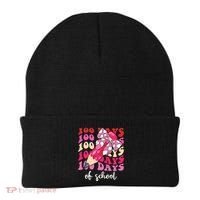 Cute 100 Days Of School Ribbon Bow Beanie thumb 0