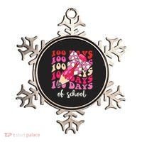 Cute 100 Days Of School Ribbon Bow Ornament thumb 0