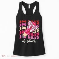 Cute 100 Days Of School Ribbon Bow Women's Tank Top thumb 0