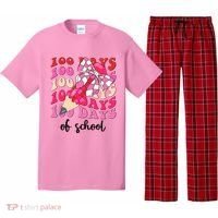 Cute 100 Days Of School Ribbon Bow Pajama Set thumb 0