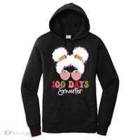 Cute 100 Days Smarter Afro Puff Girl Women's Hoodie thumb 0