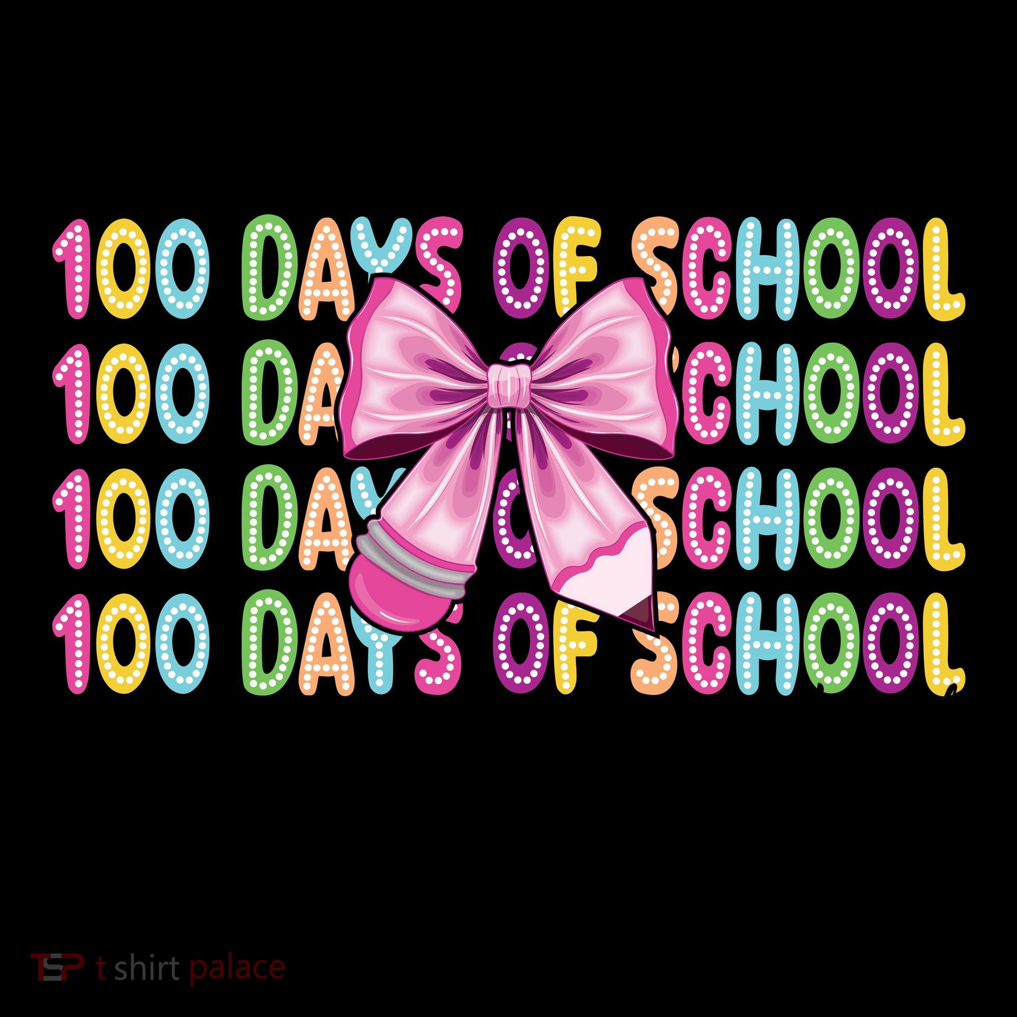 Cute 100 Days Of School Coquette Bow Pencil Coffee Mug