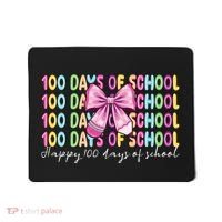 Cute 100 Days Of School Coquette Bow Pencil Mousepad thumb 0