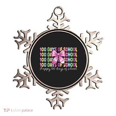 Cute 100 Days Of School Coquette Bow Pencil Ornament