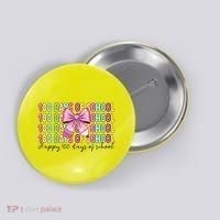Cute 100 Days Of School Coquette Bow Pencil Button thumb 0