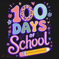Cute 100 Days Of School Apron thumb 3