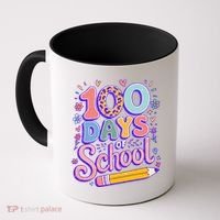 Cute 100 Days Of School Coffee Mug thumb 0