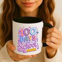 Cute 100 Days Of School Coffee Mug thumb 3