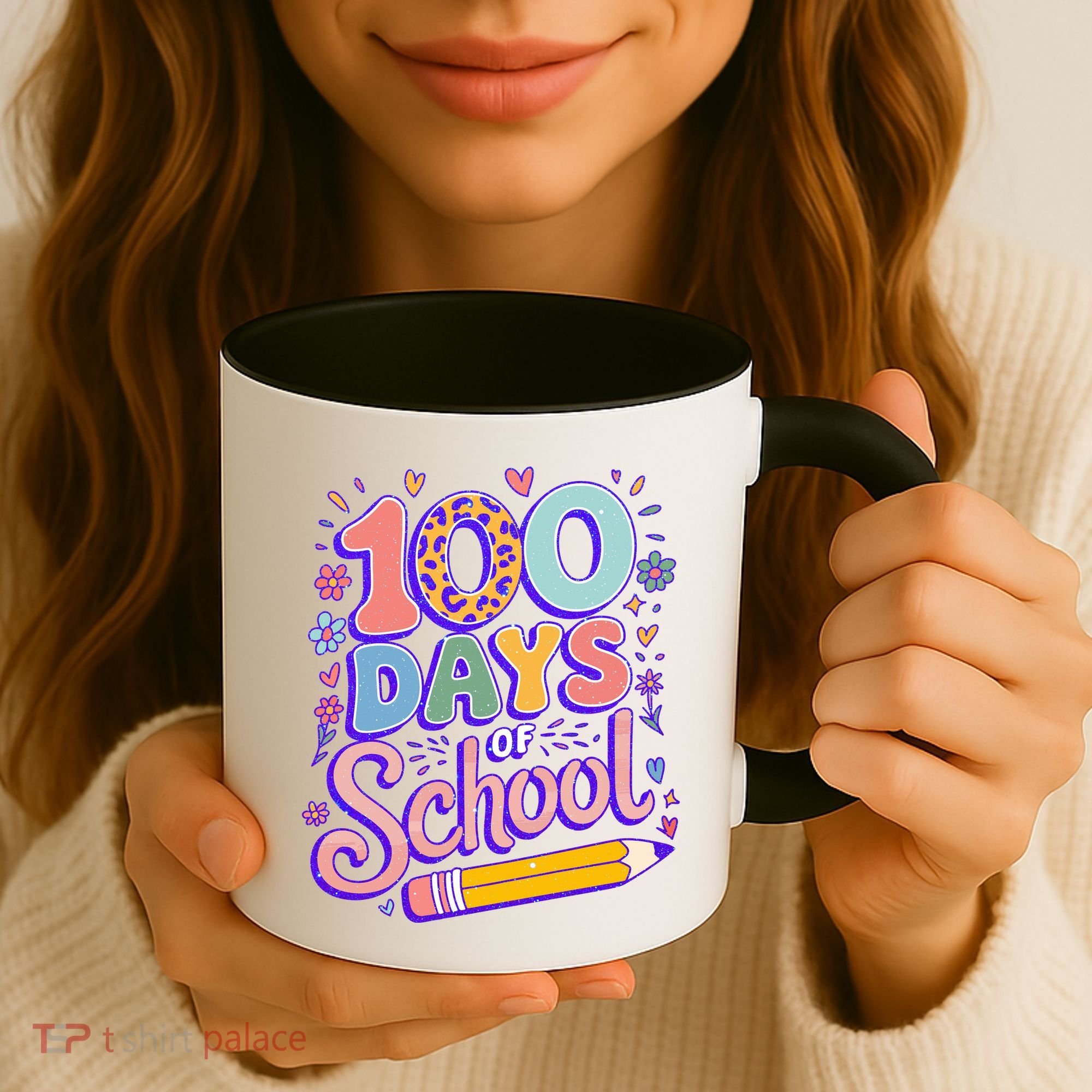 Cute 100 Days Of School Coffee Mug