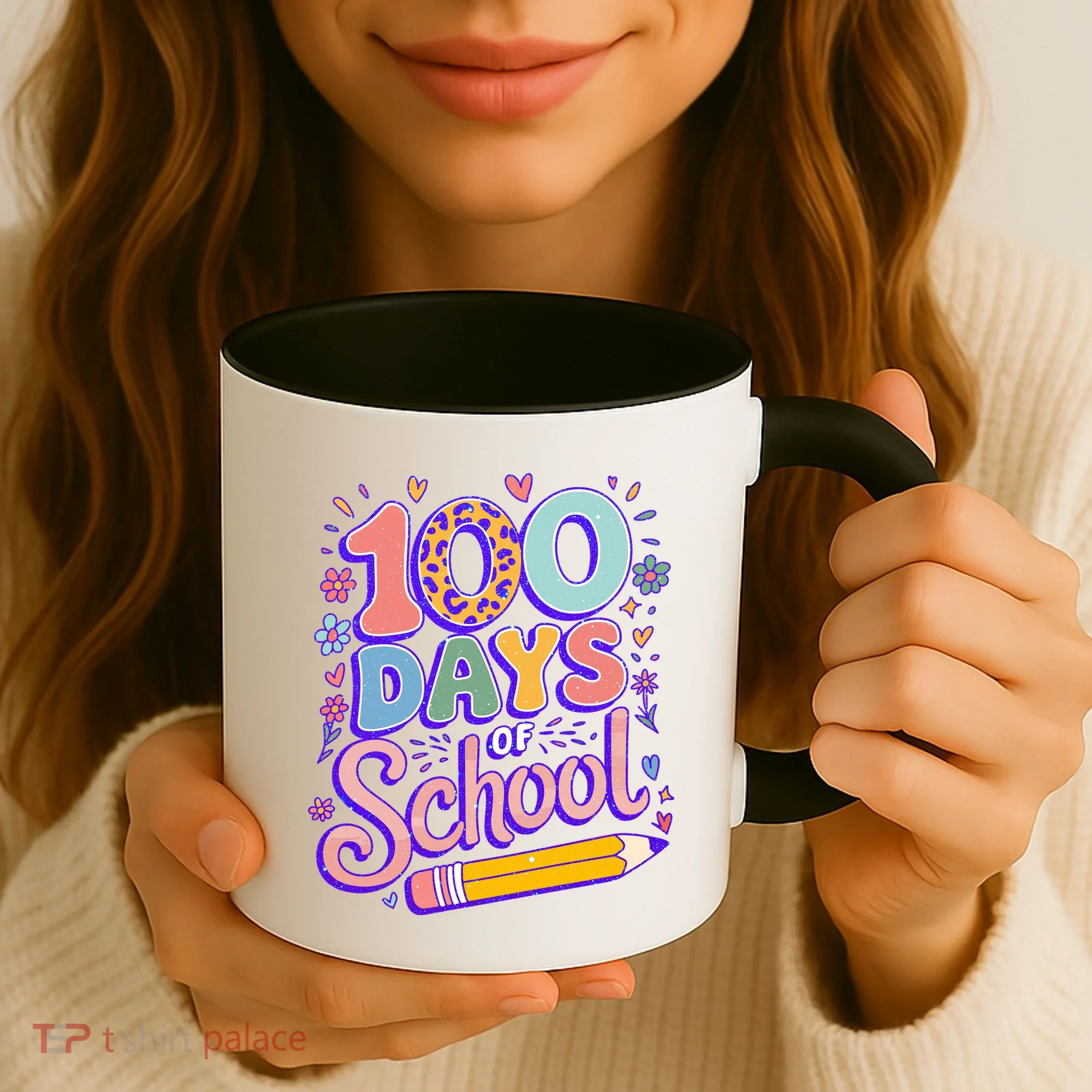 Cute 100 Days Of School Coffee Mug
