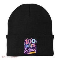 Cute 100 Days Of School Beanie thumb 0