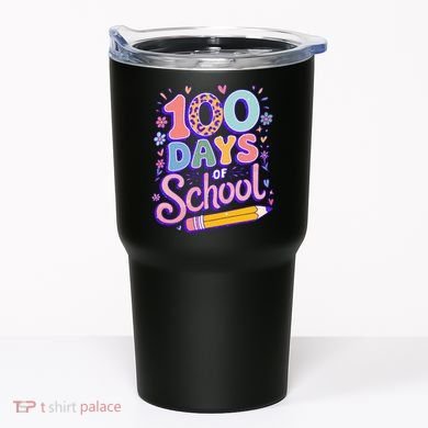 Cute 100 Days Of School Tumbler