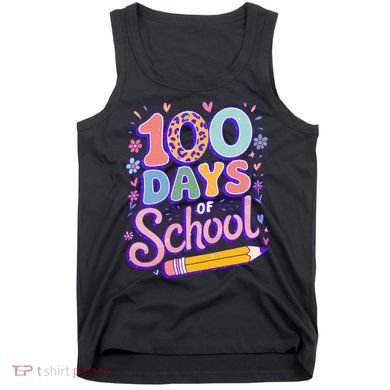 Cute 100 Days Of School Tank Top