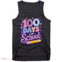 Cute 100 Days Of School Tank Top thumb 0