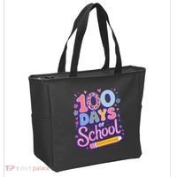 Cute 100 Days Of School Tote Bag thumb 2