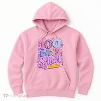 Cute 100 Days Of School Hoodie thumb 0