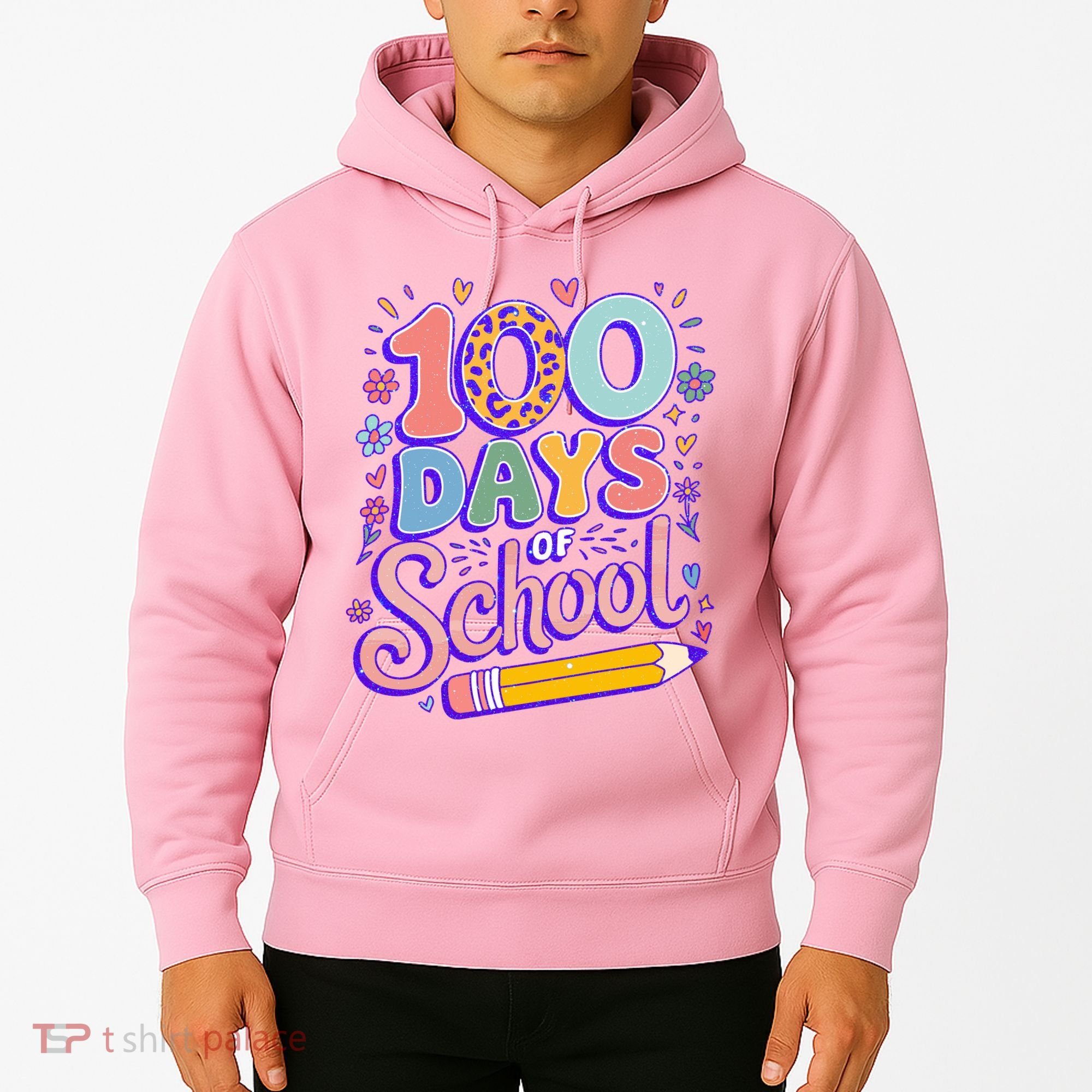 Cute 100 Days Of School Hoodie