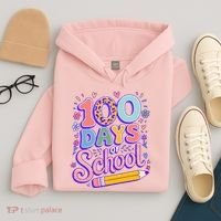 Cute 100 Days Of School Hoodie thumb 4