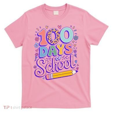 Cute 100 Days Of School T-Shirt