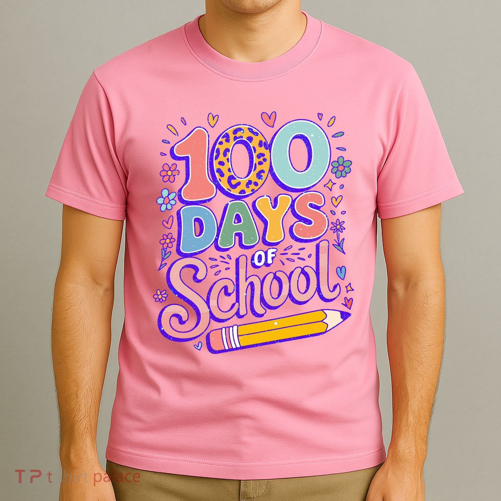 Cute 100 Days Of School T-Shirt