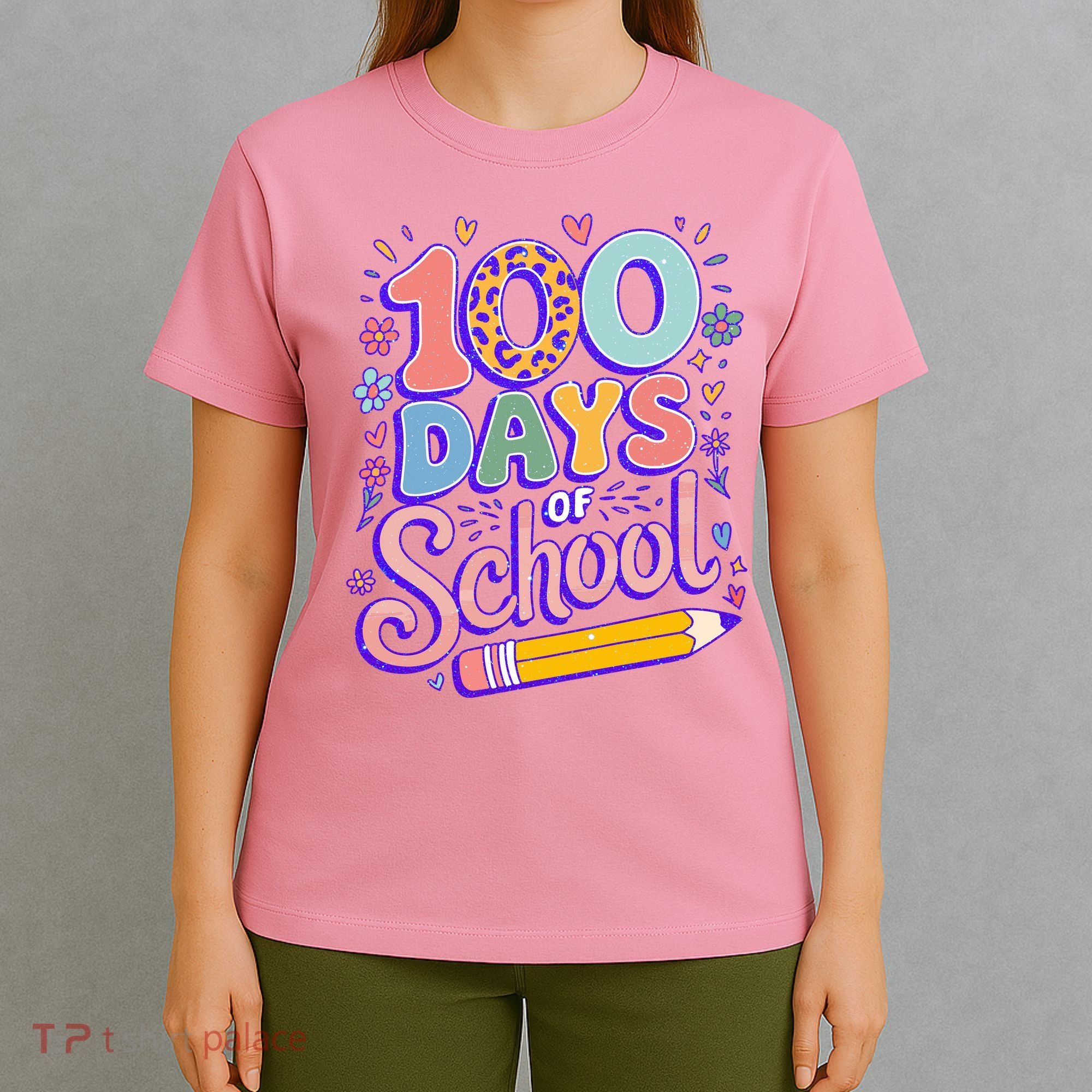 Cute 100 Days Of School T-Shirt