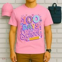 Cute 100 Days Of School T-Shirt thumb 6