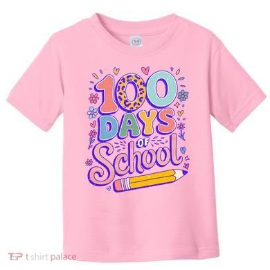 Cute 100 Days Of School Toddler T-Shirt