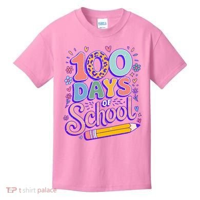 Cute 100 Days Of School Kids T-Shirt