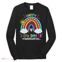 Cute 100th Day Of Kindergarten 100 Days Smarter Long Sleeve Shirt thumb 0