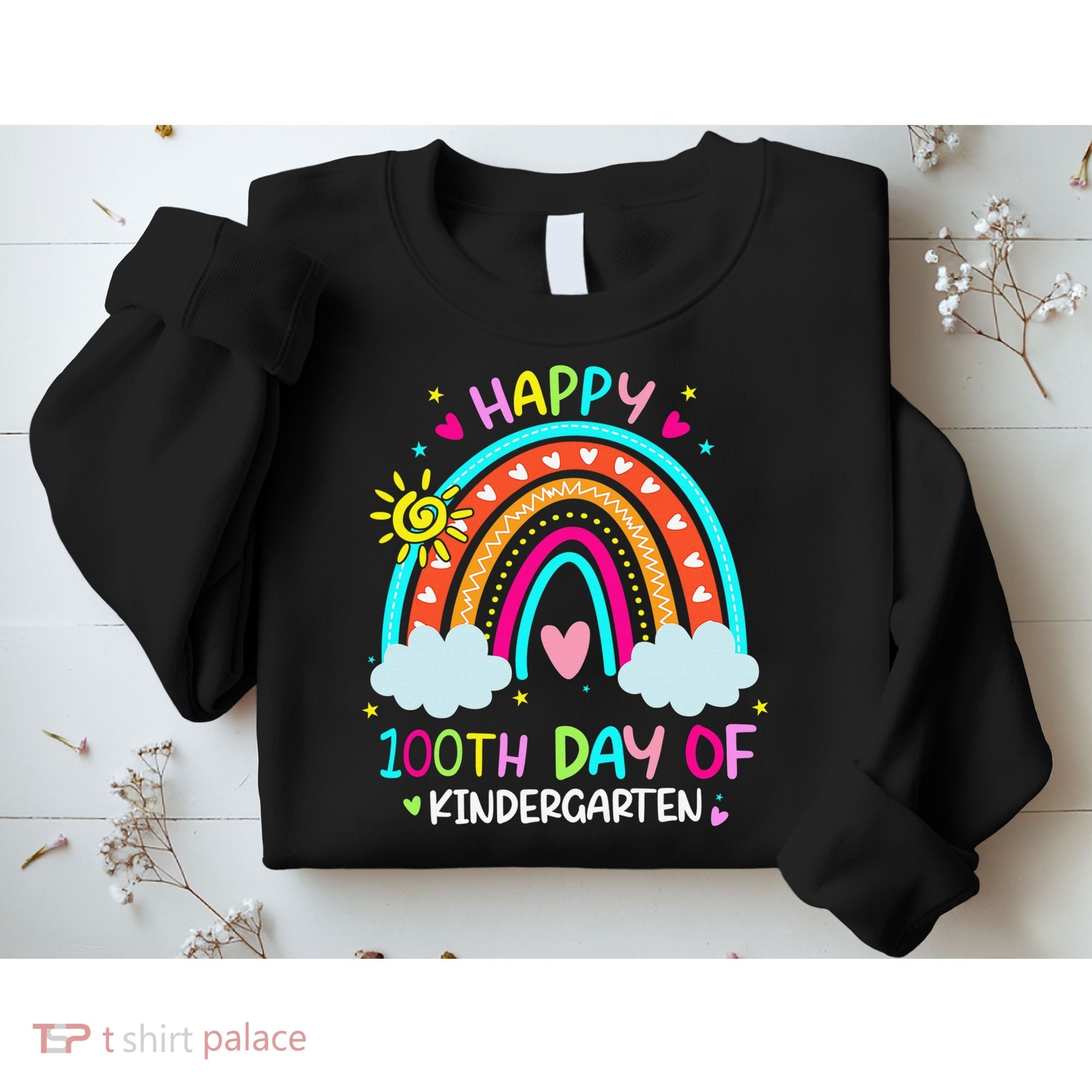 Cute 100th Day Of Kindergarten 100 Days Smarter Sweatshirt
