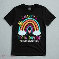 Cute 100th Day Of Kindergarten 100 Days Smarter T-Shirt thumb 5