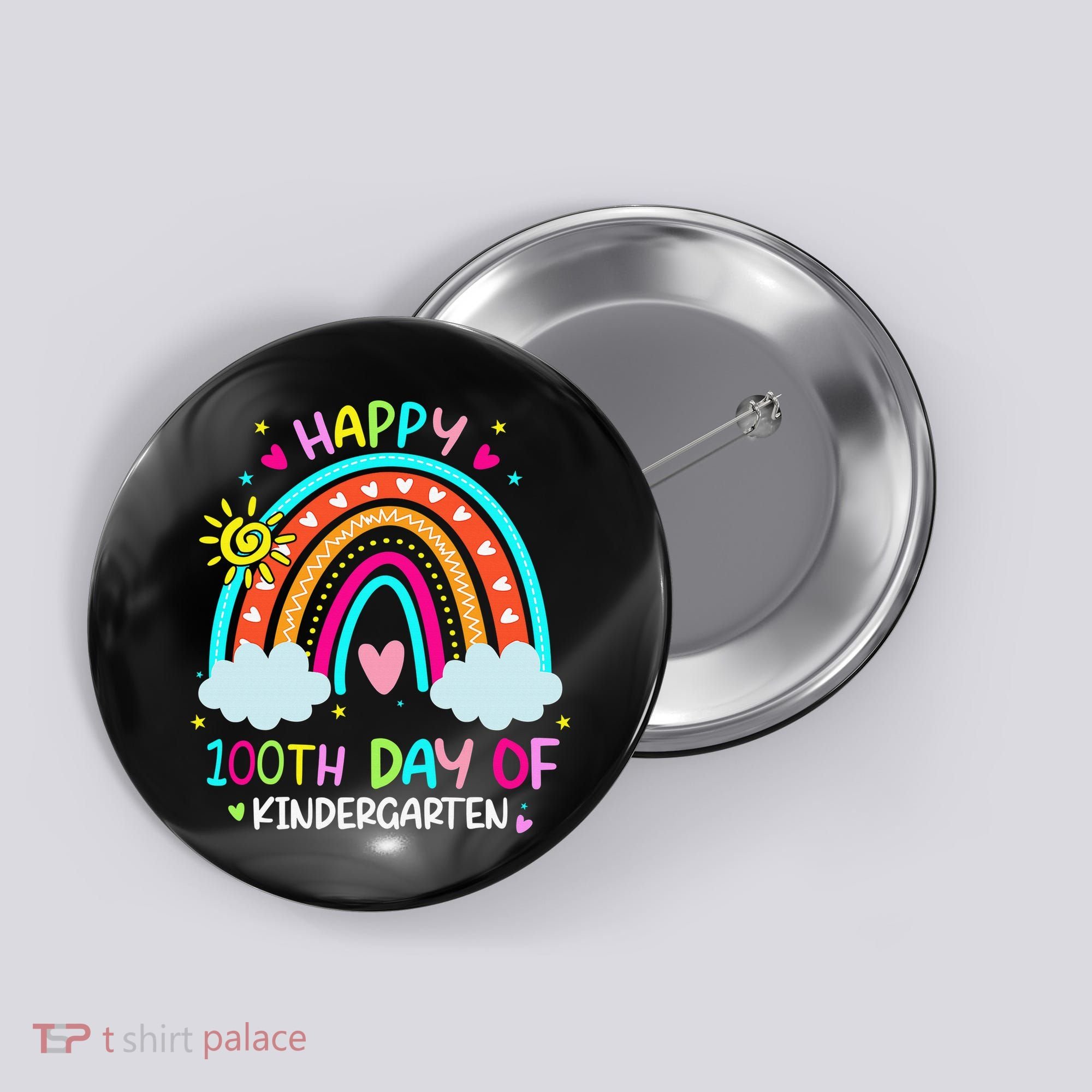 Cute 100th Day Of Kindergarten 100 Days Smarter Button