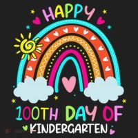 Cute 100th Day Of Kindergarten 100 Days Smarter Beanie thumb 2