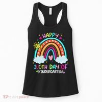 Cute 100th Day Of Kindergarten 100 Days Smarter Women's Tank Top thumb 0