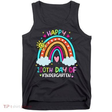 Cute 100th Day Of Kindergarten 100 Days Smarter Tank Top