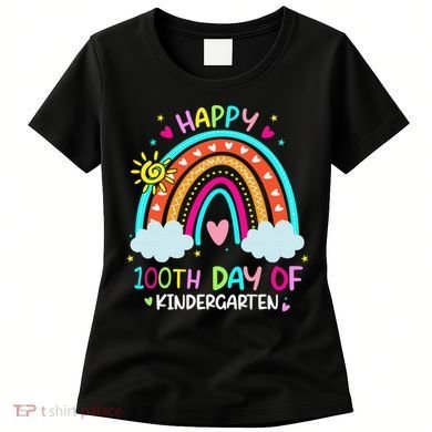 Cute 100th Day Of Kindergarten 100 Days Smarter Women's T-Shirt