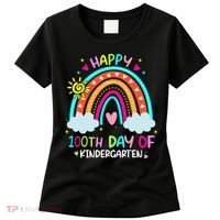 Cute 100th Day Of Kindergarten 100 Days Smarter Women's T-Shirt thumb 0