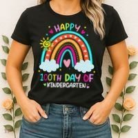 Cute 100th Day Of Kindergarten 100 Days Smarter Women's T-Shirt thumb 2