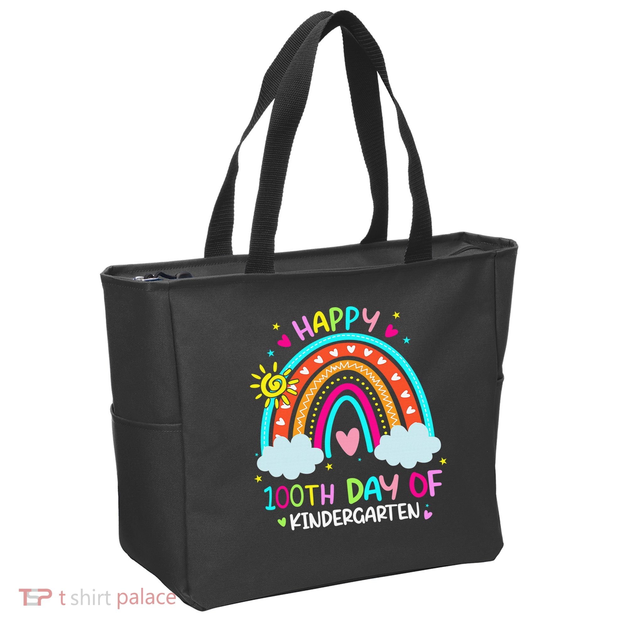 Cute 100th Day Of Kindergarten 100 Days Smarter Tote Bag