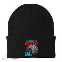 Crush 1st Grade Monster Truck Kids Back To School Beanie thumb 0